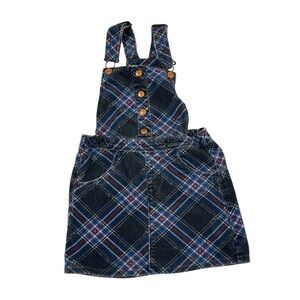 Levi Strauss overall skirt toddler girl corduroy  L 6-7 years